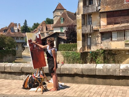 Salies a peindre, salies de béarn, expositions , artistes