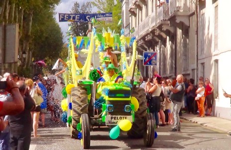 Salies de Béarn lors de la fête du sel